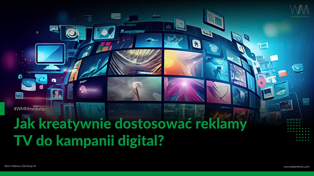 Jak kreatywnie dostosować reklamy TV do kampanii w Internecie