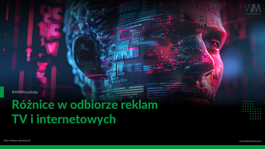 Różnice w odbiorze reklam TV i internetowych